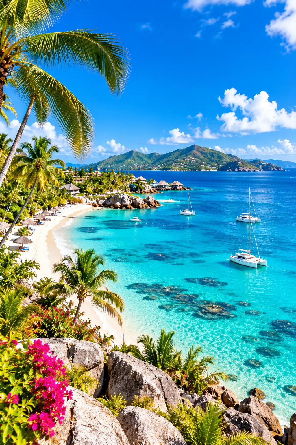 Caribbean Islands turquoise beaches